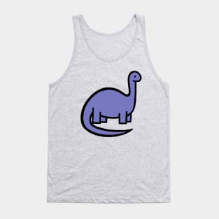 Periwinkle Blue Dinosaur Tank Top